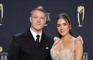 News Room : Olivia Culpo announces SECOND pregnancy with husband Christian McCaffrey… nine months after welcoming baby daughter News Room Olivia Culpo announces SECOND pregnancy with husband