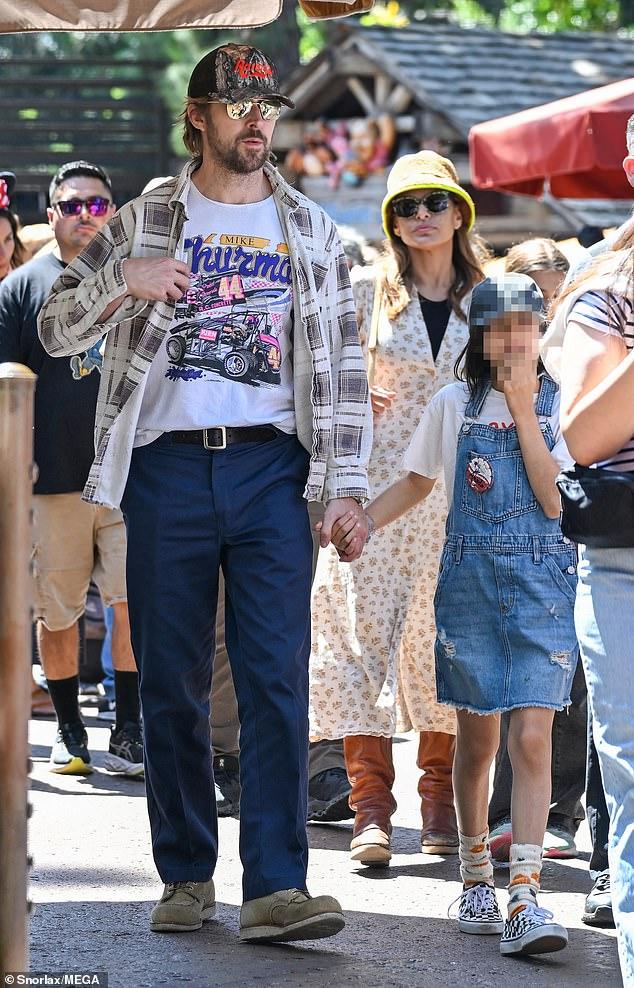 News Room : Ryan Gosling and Eva Mendes seen on