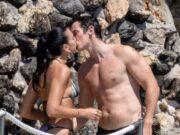 News Room Bikini clad Dua Lipa and shirtless Callum Turner