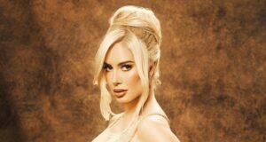 News Room : Heidi Montag poses nude in a sheer mesh gown on jaw-dropping cover of new pop album Masterpiece