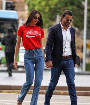 News Room : Indy Clinton divides opinion after she wears X-rated T-shirt to Federal Court for her husband Ben Azar’s unfair dismissal case and then doubles down with a naughty Instagram post News Room Indy Clinton divides opinion after she wears