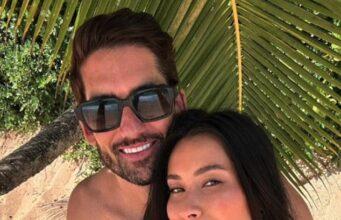 News Room : MAFS’ ‘hottest bride ever’ Evelyn Ellis and boyfriend Duncan James fuel speculation they have split as she lives it up in Europe without him News Room MAFS hottest bride ever Evelyn Ellis and