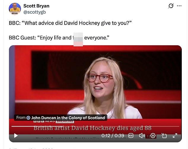 News Room : Moment BBC guest drops f-bomb live on