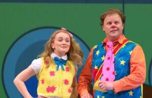News Room : Mr Tumble’s happily ever after: Kids’ TV ‘workaholic’ Justin Fletcher, 55, settles down with co-star girlfriend Samantha Dorrance, 34, after 20 years of turning down marriage proposals from smitten fans