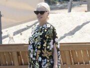 News Room Pamela Anderson 58 is radiant as she