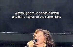 News Room : Shania Twain fans are left horrified by her ‘trashy’ outfit and ‘cringe’ dance moves