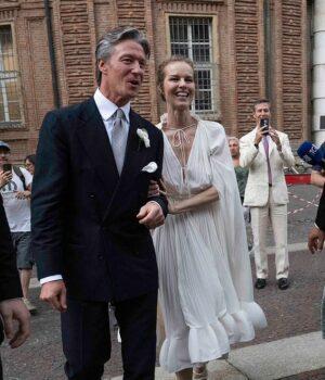 News Room Eva Herzigova 53 stuns in a Lanvin