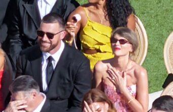News Room Loved up newlyweds Taylor Swift and Travis Kelce