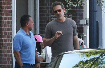 News Room Ryan Reynolds looks downcast in Connecticut after