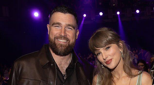 News Room : Taylor and Travis wedding spectacle descends into one big grift as groom promotes his podcast, ‘bridesmaids’ peddle their own brands, and the bride makes sure it’s ALL on camera News Room Taylor and Travis wedding spectacle descends into