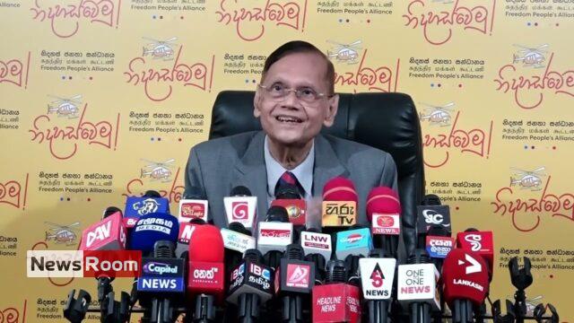 News Room : If the funds not released to the NEC within seven days, all opposition parties will sue the Finance Ministry Secretary! Professor G.L. PierisVIDEO