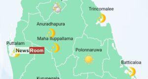 News Room : Showers in Western, Sabaragamuwa and North-Western provinces and in Galle and Matara districts during the afternoon – The Island