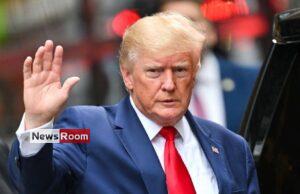 News Room Donald Trump arrives in New York ahead