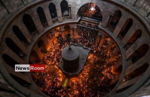 News Room : Holy Fire celebrated by Christians in Jerusalem amid Israeli police restrictions – The Island