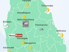 News Room : Showers in Sabaragamuwa, Central, North-Central, Uva and North-Western provinces and in Trincomalee and Mullaitivu districts – The Island