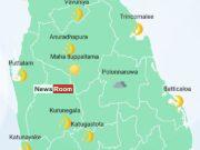 News Room Showers in Sabaragamuwa Western Central North Western and