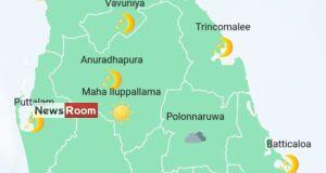 News Room : Showers in Sabaragamuwa, Western, Central, North-Western and Uva provinces and in Galle and Matara districts during the afternoon or night – The Island