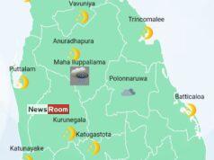 News Room : Showers in Western, Sabaragamuwa, Southern, Central and North-central provinces and in Mullaitivu district – The Island