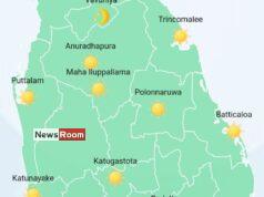 News Room : Showers in Western, Sabaragamuwa, Southern, Uva, Central, North-Western and North-Central provinces and in Mannar district – The Island
