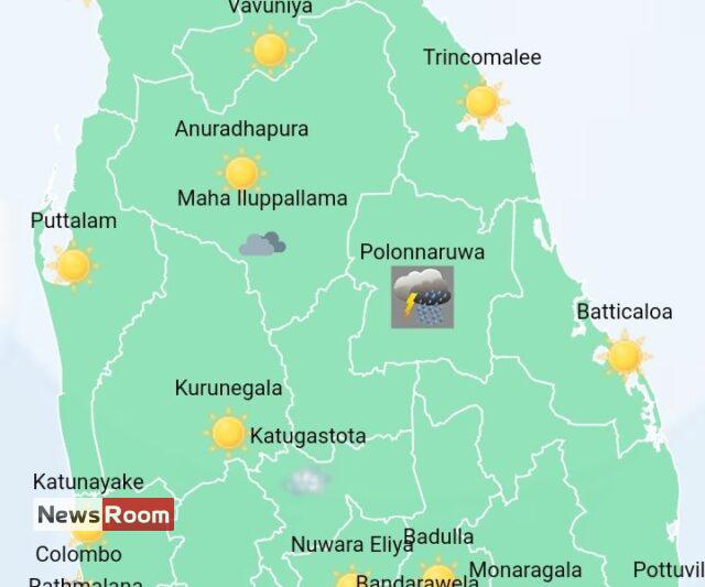 News Room : Showers in Western province and in Galle