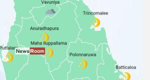 News Room : Showers in Western, Sabaragamuwa, Central, North-Western and Northern provinces and in Galle and Matara districts – The Island