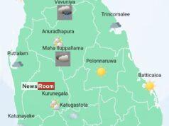 News Room : Heavy showers above 100 mm are likely at some places in Western, Sabaragamuwa, Central, North-Western and Southern provinces – The Island