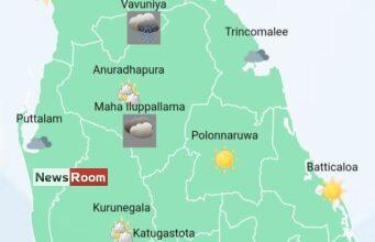 News Room : Heavy showers above 100 mm are likely at some places in Western, Sabaragamuwa, Central, North-Western and Southern provinces – The Island News Room Heavy showers above 100 mm are likely