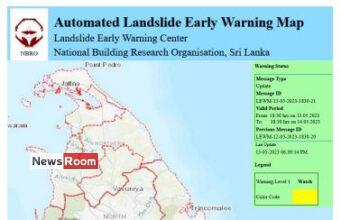 News Room Landslide early warnings issued to Galle Kalutara