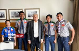 News Room : Lankan scouts participate at Coronation Ceremony – The Island