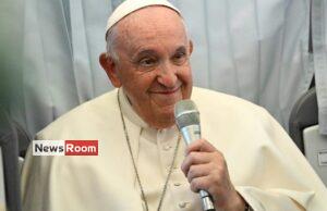 News Room Pope says Vatican involved in Ukraine Russia