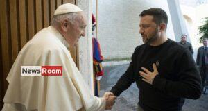 News Room : Pope tells Zelensky he is ‘praying for peace’