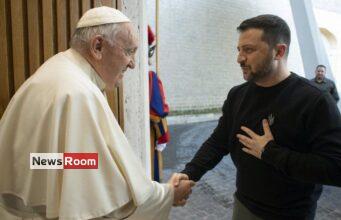 News Room Pope tells Zelensky he is ‘praying for