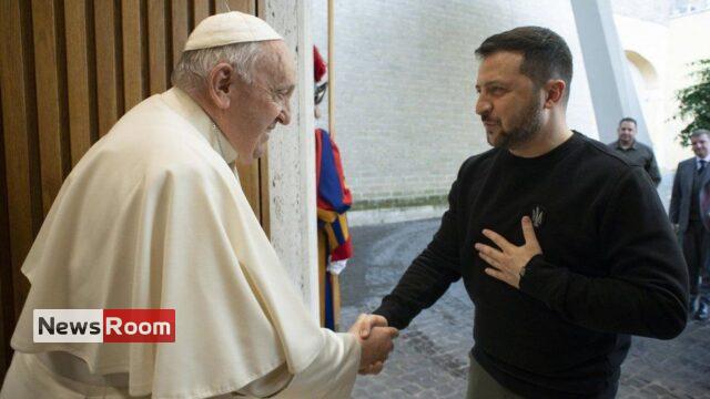 News Room : Pope tells Zelensky he is ‘praying for