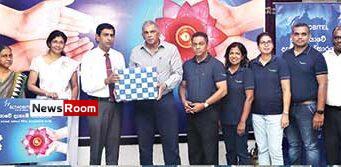 News Room SLT MOBITEL commemorates Vesak week donating Rs 8