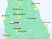 News Room Showers in Western Sabaragamuwa Central Uva and
