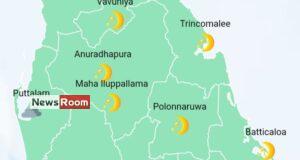 News Room : Showers in Western, Sabaragamuwa and North-Western provinces and in Galle, Matara, Kandy and Nuwara-Eliya districts – The Island