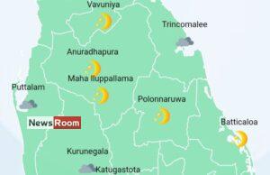 News Room : Showers in Western and Sabaragamuwa provinces and in Galle and Matara districts – The Island