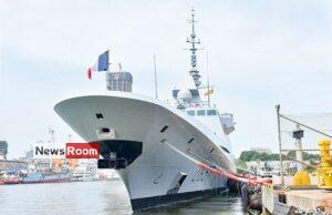 News Room : French Naval Ship Lorraine arrives in Colombo News Room French Naval Ship Lorraine arrives in Colombo