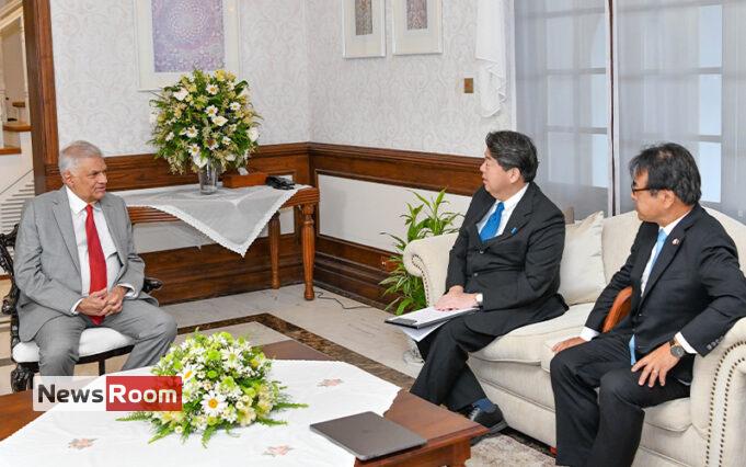 News Room : Japanese FM, President discuss cooperation and regional stability