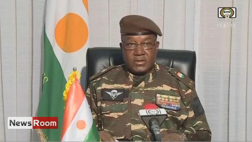 News Room : Niger coup: Abdourahmane Tchiani declares himself leader