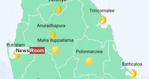 News Room : Several spells of showers will occur in Western and Sabaragamuwa provinces and in Nuwara Eliya, Kandy, Galle and Matara districts – The Island