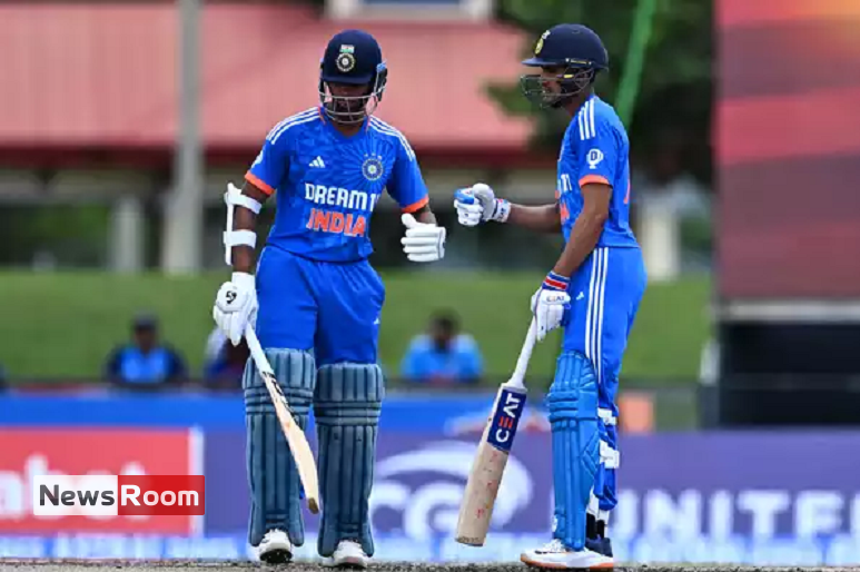 News Room : Jaiswal, Gill school Windies as India level