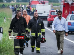 News Room : Girl, 5, killed after Italian military jet crash in Turin