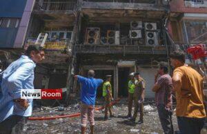 News Room : 23 hospitalised after fire engulfs eight-storey building in Pettah – The Island