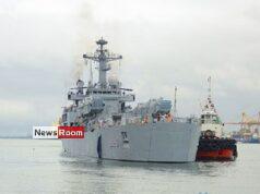 News Room : INS ‘Airavat’ arrives at port of Colombo