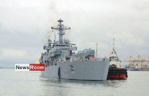 News Room : INS ‘Airavat’ arrives at port of Colombo