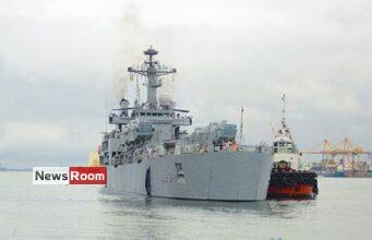 News Room : INS ‘Airavat’ arrives at port of Colombo News Room INS ‘Airavat arrives at port of Colombo