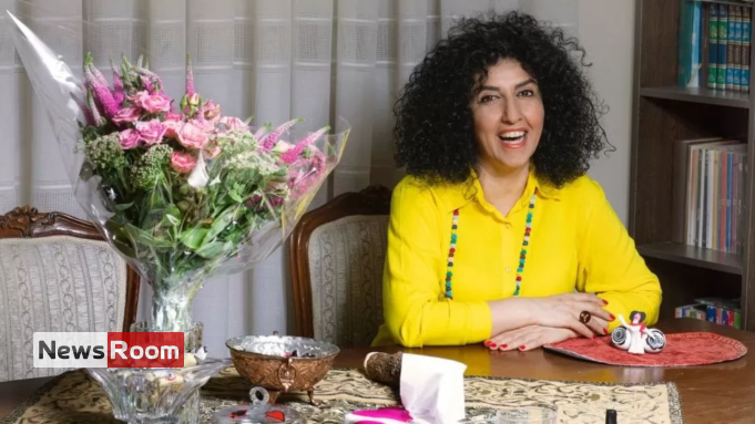 News Room : Iranian woman jailed for rights work wins Nobel Peace prize