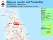 News Room : Landslide Early Warnings issued to Galle, Hambantota, Kalutara, Kandy, Kegalle, Matale, Matara and Ratnapura Districts News Room Landslide Early Warnings issued to Galle Hambantota