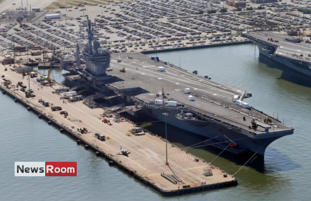 News Room : US to move second aircraft carrier to Mediterranean – The Island